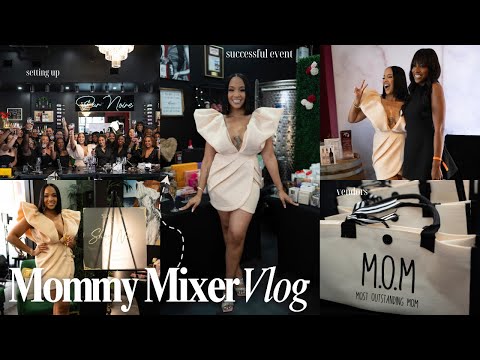 I Hosted a MOMMY MIXER in Houston! (Surprise Gifts, Networking, Wine Tasting, & More!)