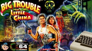 BIG TROUBLE IN LITTLE CHINA – Commodore 64 (1987) | Movie-Licensed Beat ’Em Up Adventure