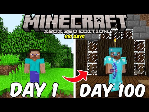 100 Days in Minecraft Xbox 360 Edition