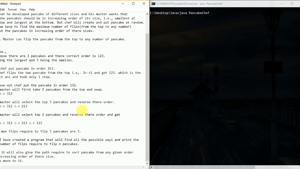 Pancake Sorting - Classic Math Problem - Solved!!