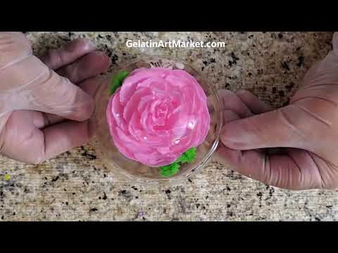 Delicious Fruit-Flavored Jelly Cake With Mousse - Gelatin Art Cake