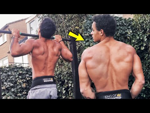 Grow A Huge Back With Just A Pull Up Bar