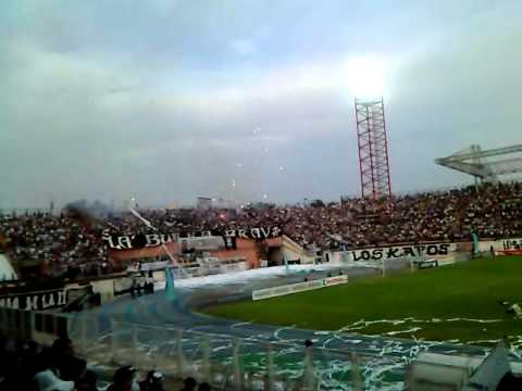 "Recibimiento. Zamorar F.C vs Deportivo Anzoategui" Barra: La Burra Brava • Club: Zamora