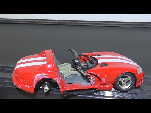 Treadmill Car vs Slingshot || Viper Gets Obliterated