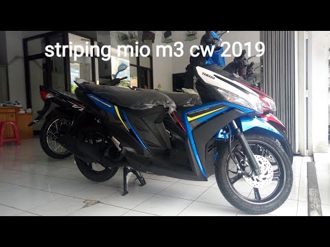 Modifikasi Motor Mio M3 Warna Biru  Kumpulan Gambar 