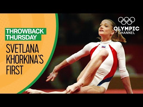 Svetlana Khorkina's First Olympics Starts with Gold | Throwback Thursday