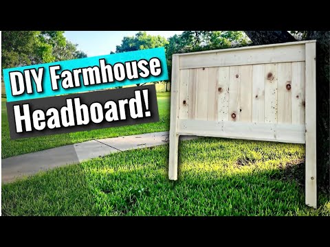 How to Build a Headboard! - Easy DIY Beginner!
