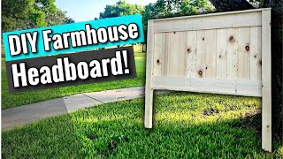 How to Build a Headboard! - Easy and Affordable!