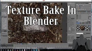 bake de textura no blender