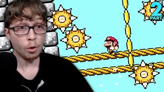 THIS AUTOSCROLL LEVEL IS CRAZY - Kaizo Mario World 2 Part 2