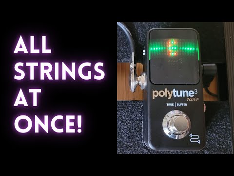 All Strings at Once! : TC Electronic Polytune 3 Mini Review