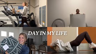 DAY IN MY LIFE: my structured morning routine, leg day, lash appt + fitness coaching work day