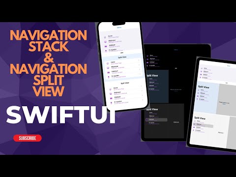SWIFTUI - NavigationSplitView & NavigationStack | iOS16