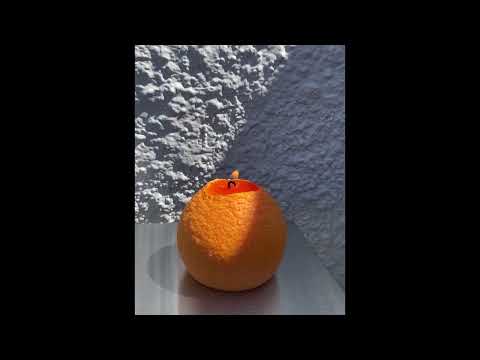 Orange Scented Candle
