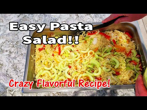 Easy Pasta Salad Recipe - Perfect summer salad!