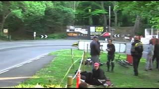 preview picture of video 'TT2012 Practice Sidecars TUESDAY Ramsey Hairpin'