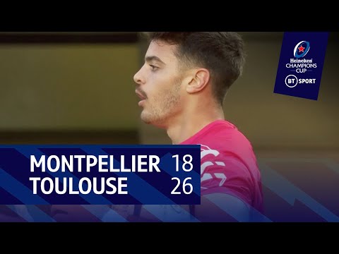 Montpellier vs Toulouse (18-26) | Heineken Champions Cup Highlights