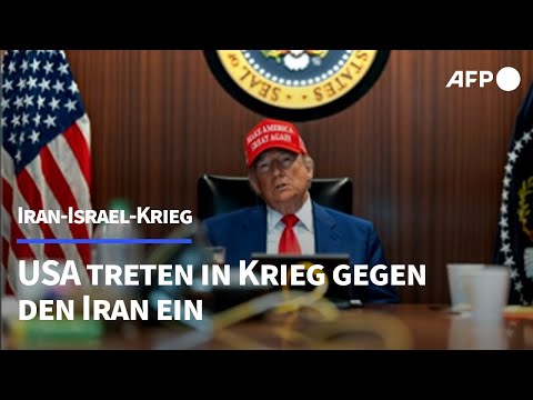 USA treten in Krieg gegen den Iran ein | AFP