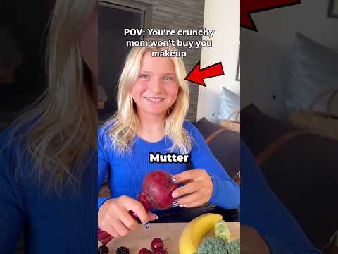 Ihre Mutter verbietet ihr Make Up also macht sie folgendes… 😳