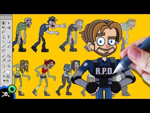 See James Draw - Jack Septiceye Animated | Resident Evil 2