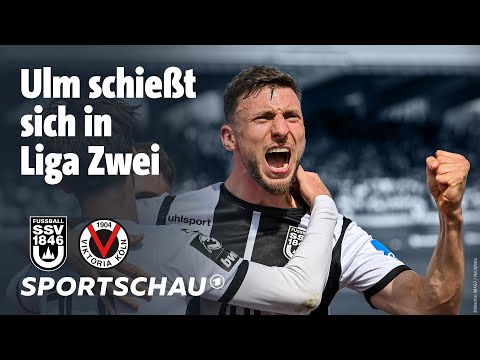 SSV Ulm - Viktoria Köln  3. Liga Highlights, 36. Spieltag | Sportschau Fußball