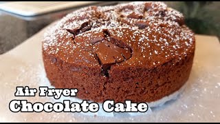 Air Fryer Chocolate Cake | Air Fryer Cake Recipe