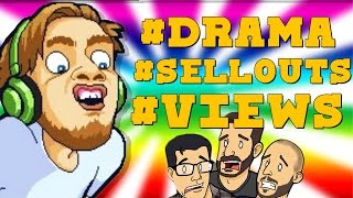 SELLING OUT WITH PEWDIEPIE - PewDiePie's Tuber Simulator Gameplay