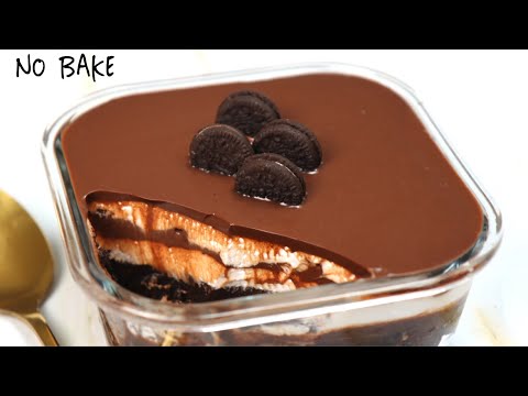 Oreo chocolate Dessert box recipe ideas – NO BAKE