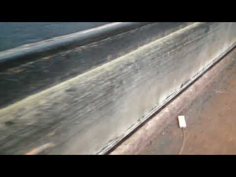 Canal Transport Services re bottoming overplating a narrowboat.