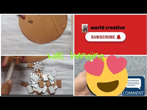 Wall hanging /making /Alphonsa's creative hut