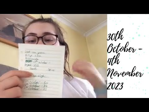 Vlog|30th October- 4th November 2023