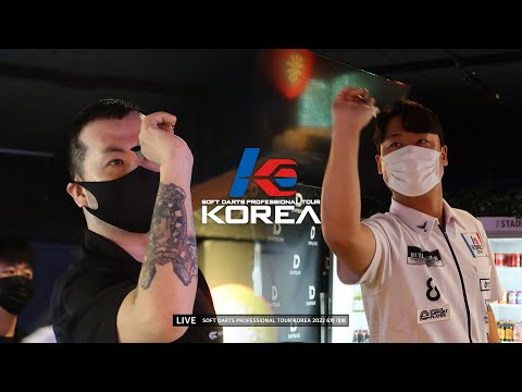 【KWANG HEE CHO vs HYUN JUN SON】 QUARTER FINAL MATCH 01, 2022 SOFT DARTS PROFESSIONAL TOUR KOREA 6차
