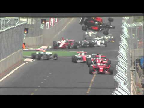 20100502 Ricardo Teixeira FIA Formula2 at Marrakech Crash Replays