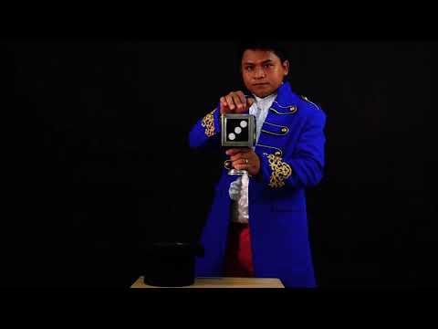 Dice throught hat magic trick - 7 Magic