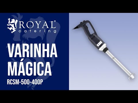 vídeo - Varinha mágica - 500 W - 400 mm - 4.000 - 16 000 RPM