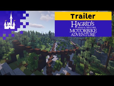 Hagrid's Magical Creatures Motorbike Adventure Trailer | MCParks | Minecraft