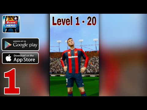 Score! hero 2022 level 1-20 Gameplay walkthrough (Android,iOS) all level