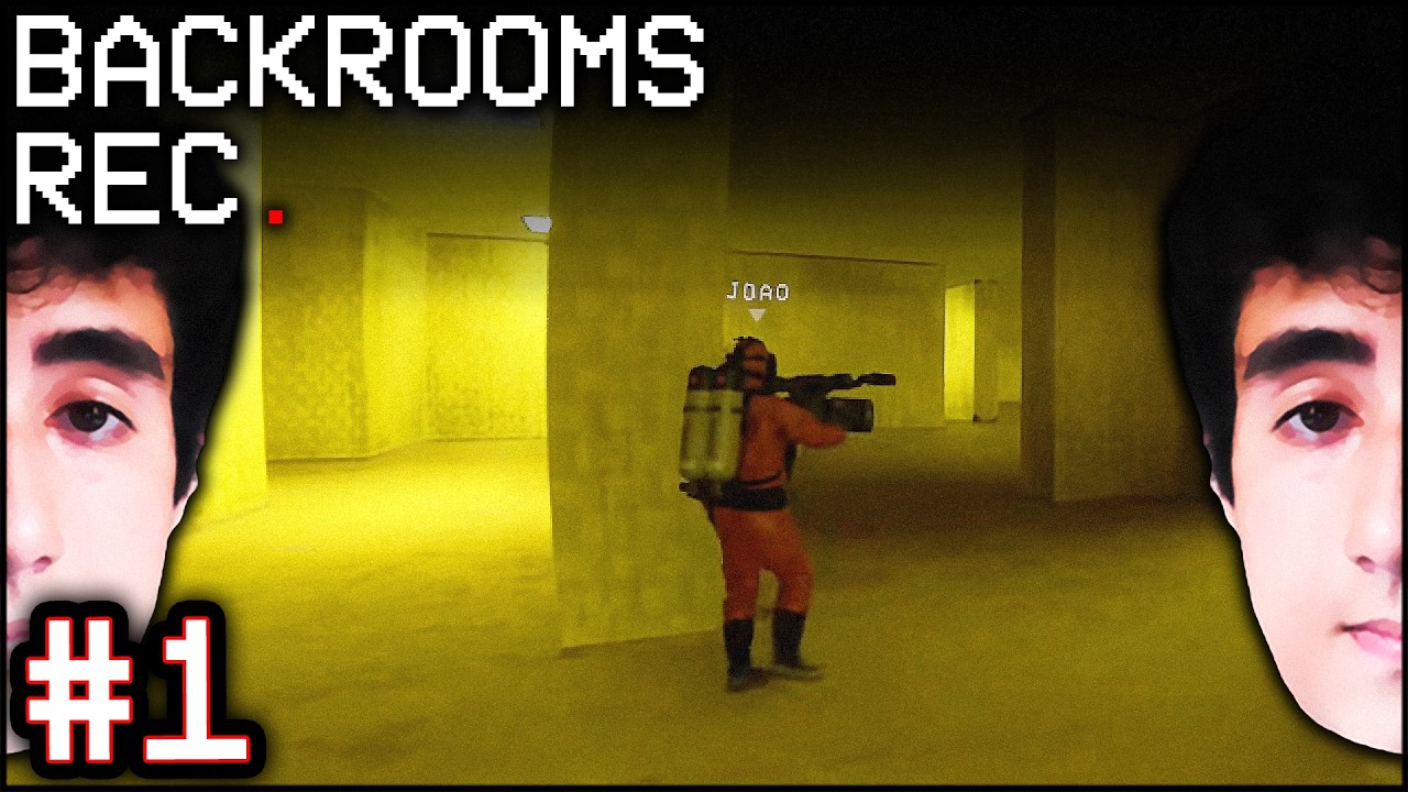 FUGINDO dos BEQUINHOS 🔴 Backrooms Rec. - #1 | Felps