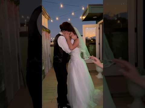 JUST MARRIED!💍#shorts #viralshorts #wedding