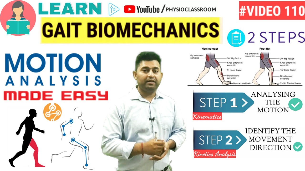 GAIT BIOMECHANICS MADE EASY : LEARN KINETIC ANALYSIS IN SIMPLE STEPS.