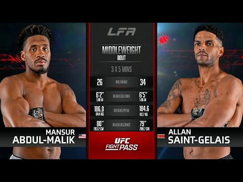 Mansur Abdul-Malik vs Allan St-Gelais full fight