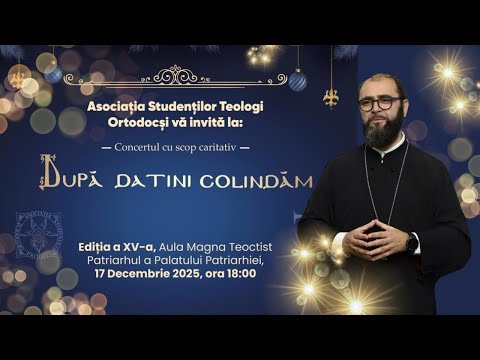 Archd. Mihail Bucă & TRoNoS  „După datini colindăm”  ediția a 15 a 2025