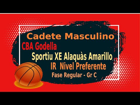 Jornada 9 Cadete Masculino IR Nivel Preferente-Fase Regular-Gr C. Godella - Alaquàs