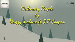 Bugzy Malone feat. JP Cooper- Ordinary People (lyrics) video