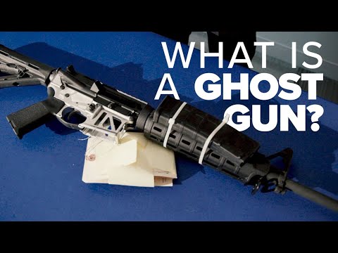 What is a "ghost gun"?