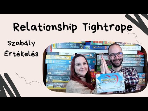Párkapcsolati kötéltánc: Relationship Tightrope társasjáték játékbemutató és szabályismertető - Társasozz Okosan!