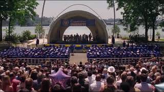 On The Set Of The AMAZING SPIDERMAN 2 Graduation Scene