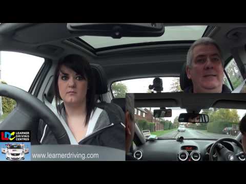 Claire's 10th driving lesson - 8 Emerging from busier junctions