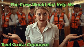 The Crew Would Not Help So We Didn't Go - Real Cruise Comment