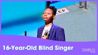 16-Year-Old Blind Tam Fam Member Wows the Crowd with His Amazing Voice